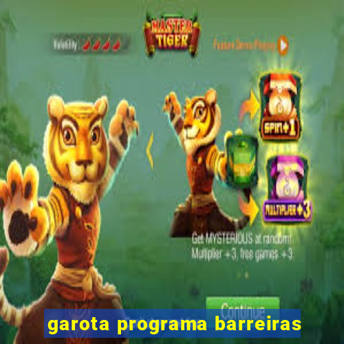 garota programa barreiras